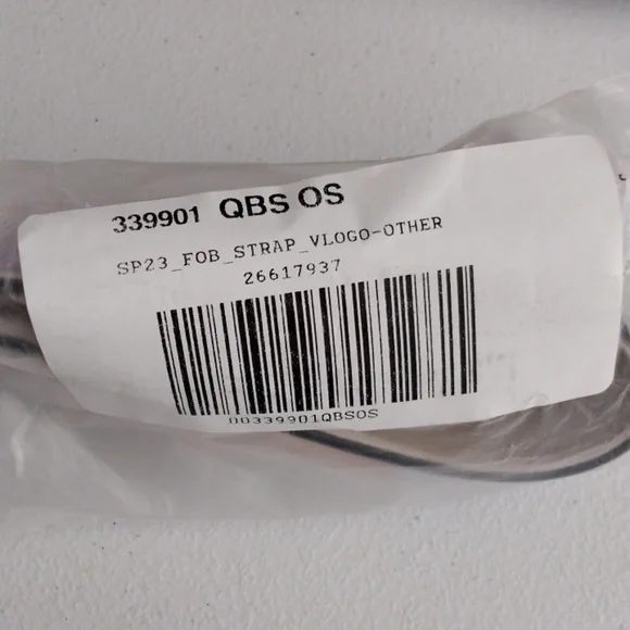 Pink VS V-logo wristlet strap key chain new in packaging - Picture 6 of 10